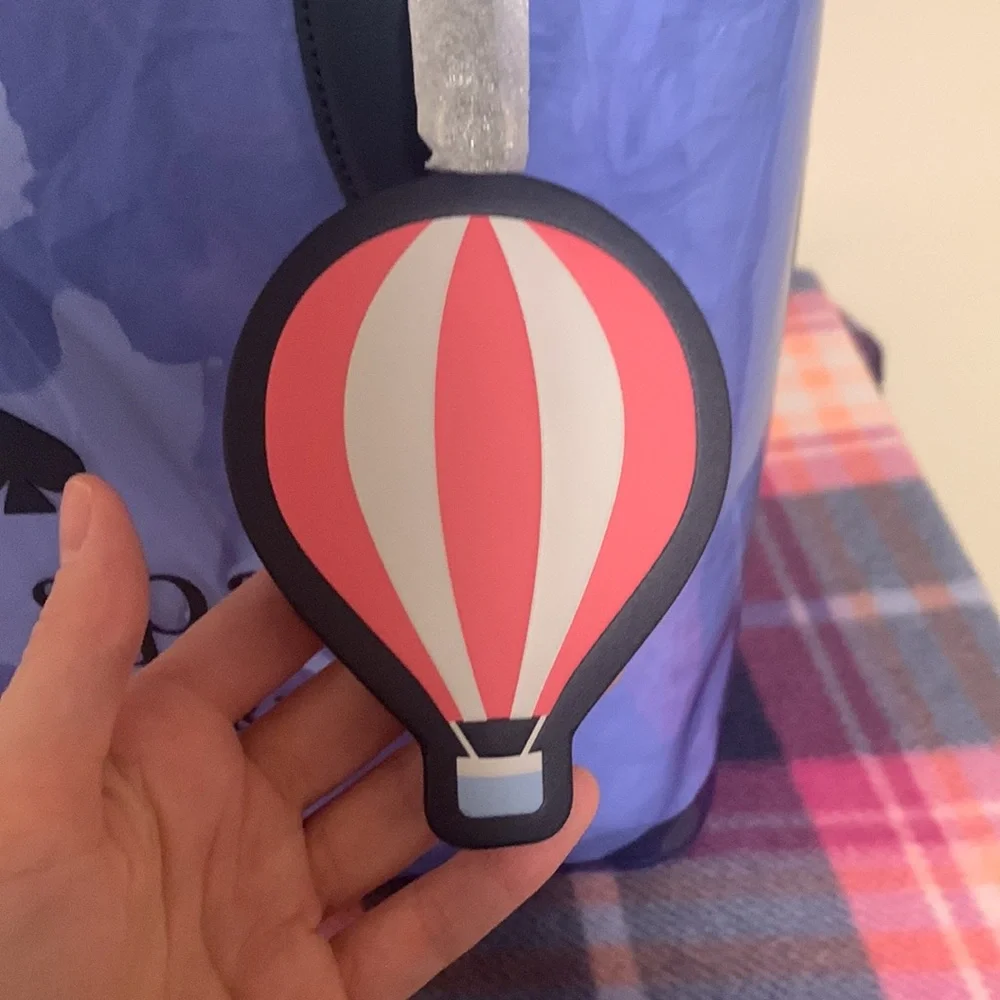 Nwt kate spade up up & away balloon tote bag